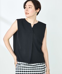 NOLLEY’S Sophi | 《セットアップ対応》ツイルキーネックブラウス(シャツ/ブラウス)