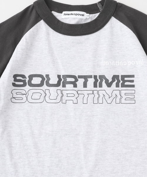 cabaret poval（キャバレーポバール）の「cabaret poval / キャバレーポバール SOURTIME RAGLAN TEE（Tシャツ/カットソー・メンズ・ブラック系その他/キャメル・LARGE/MEDIUM）」の5枚目の写真