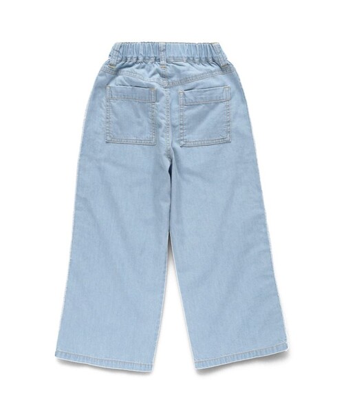 BRANSHES（ブランシェス）の「【接触冷感】ライトデニムパンツ（デニムパンツ・キッズ・サックスブルー/ネイビー・150/130/80/110/90/140/120/100）」の17枚目の写真
