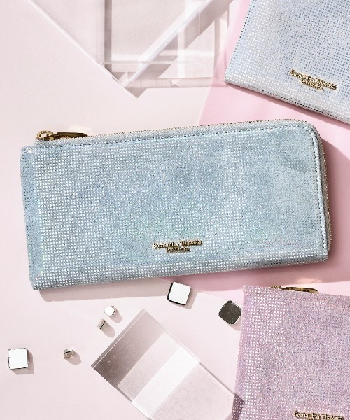 オーロラカラーピッグレザー 長財布（財布）｜Samantha Thavasa Petit