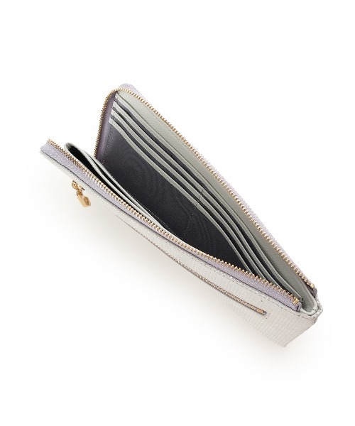 オーロラカラーピッグレザー 長財布（財布）｜Samantha Thavasa Petit