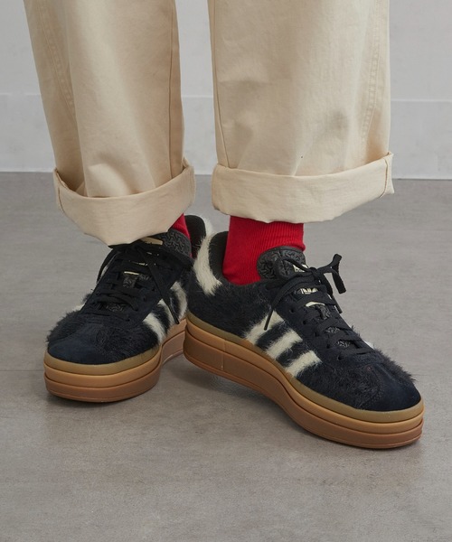 adidas Originals(アディダスオリジナルス)の「【adidas】GAZELLE BOLD W(スニーカー・レディース・ホワイト/レッド/ブラック・23cm/23.5cm/24cm/24.5cm)」の15枚目の写真