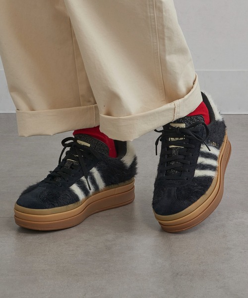 adidas Originals(アディダスオリジナルス)の「【adidas】GAZELLE BOLD W(スニーカー・レディース・ホワイト/レッド/ブラック・23cm/23.5cm/24cm/24.5cm)」の16枚目の写真