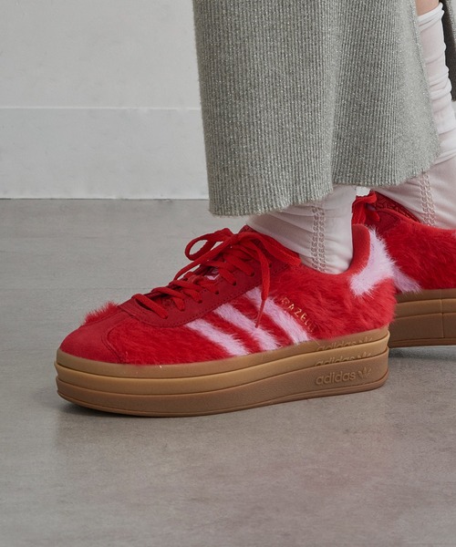 adidas Originals(アディダスオリジナルス)の「【adidas】GAZELLE BOLD W(スニーカー・レディース・ホワイト/レッド/ブラック・23cm/23.5cm/24cm/24.5cm)」の8枚目の写真