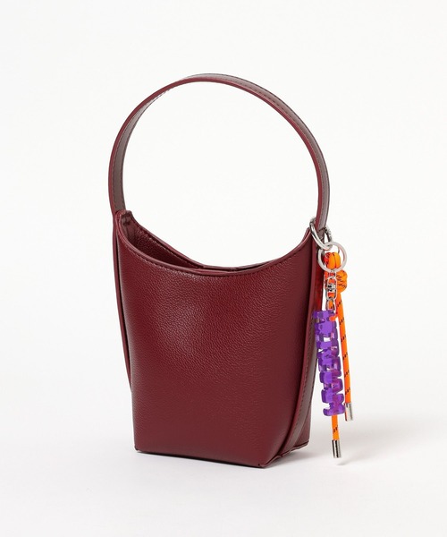 HEREIAM(ヘレイアム)の「【HEREIAM】ワンハンドルマイクロBAG(ハンドバッグ・レディース・ブラック/バーガンディー/ダークブラウン・FREE)」の19枚目の写真