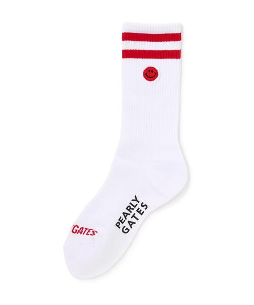 セール】【PEARLY GATES】ソックス付きカノコストレッチ半袖