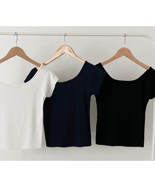 Tシャツ(半袖/袖なし) TODAYFUL - Lady The Dark Tee シームレスTシャツ Tシャツ レディース トップス 半袖 無地・再