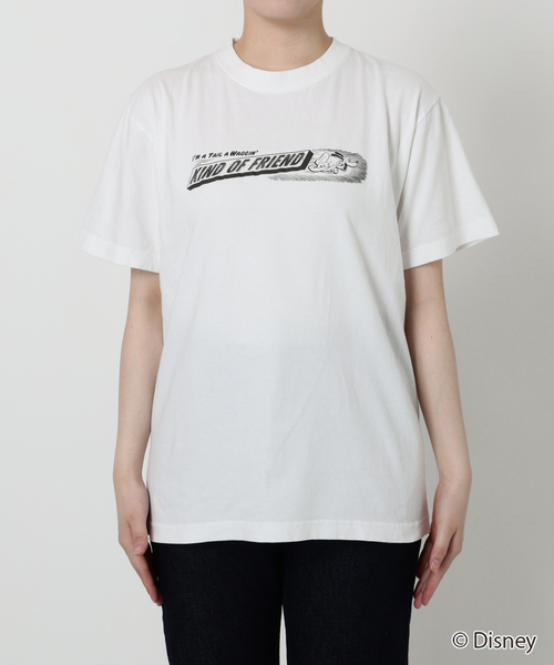 ハチイチブランカ　トップス セール】+81BRANCA/ハチイチブランカ SLOBE別注 プルートTシャツ