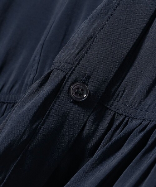 B:MING by BEAMS（ビーミングバイビームス）の「【洗える】ウエスト ギャザー ブラウス（S～M）（シャツ/ブラウス・レディース・オフホワイト/ネイビー/パープル系その他5・SMALL/MEDIUM）」の18枚目の写真