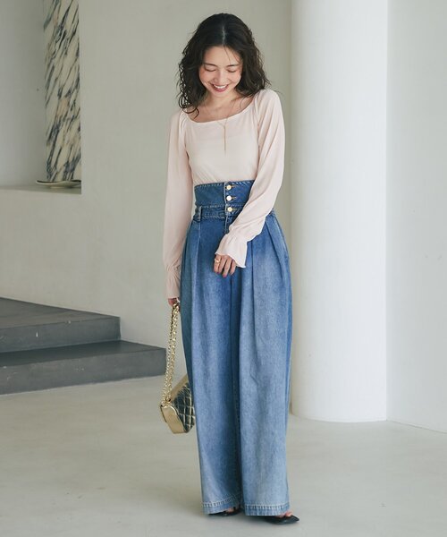 セール】【待望の復刻！】ハイウエストバギーデニムパンツ