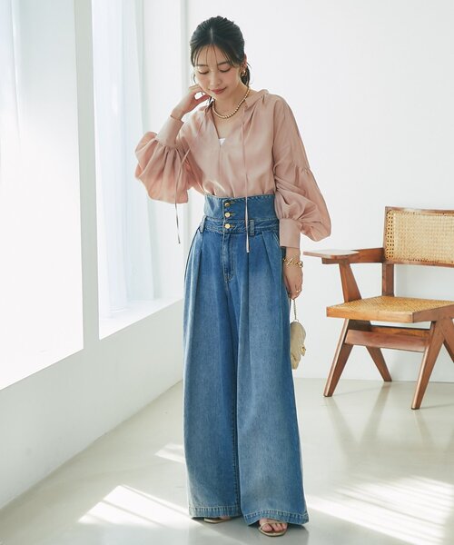 セール】【待望の復刻！】ハイウエストバギーデニムパンツ