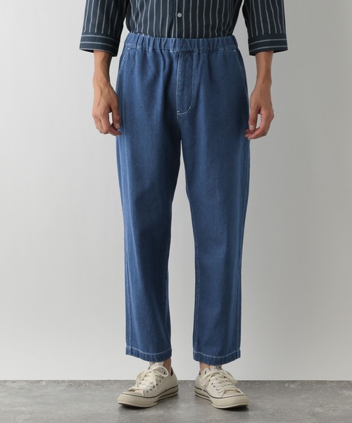 FOUND GOOD（ファウンドグッド）の「デニムシェフパンツ（その他パンツ・メンズ・ブラック/ブルー系/ネイビー・S/XL/L/M）」の4枚目の写真