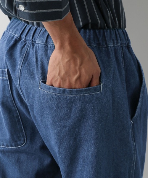 FOUND GOOD（ファウンドグッド）の「デニムシェフパンツ（その他パンツ・メンズ・ブラック/ブルー系/ネイビー・S/XL/L/M）」の13枚目の写真