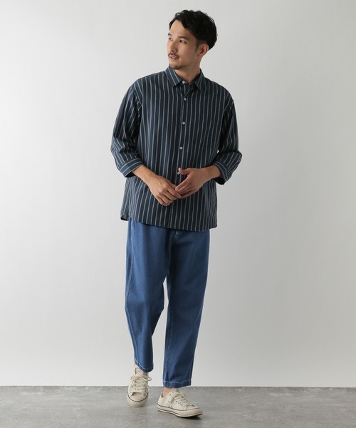 FOUND GOOD（ファウンドグッド）の「デニムシェフパンツ（その他パンツ・メンズ・ブラック/ブルー系/ネイビー・S/XL/L/M）」の19枚目の写真