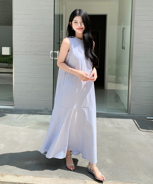 極美品✨PLEATS PLEASE グレー　フレア　ワンピース　ポケット　ボタン セール】2WAYレース襟付きフレアワンピース（ワンピース）｜by