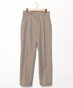 セール】ストレッチリネン スリムスラックス（スラックス