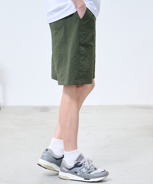 Arnold Palmer（アーノルドパーマー）の「ストレッチワッシャー シェア ショートパンツ（その他パンツ・レディース・ネイビー/カーキ/ブラック・M/LL/L/S）」の5枚目の写真