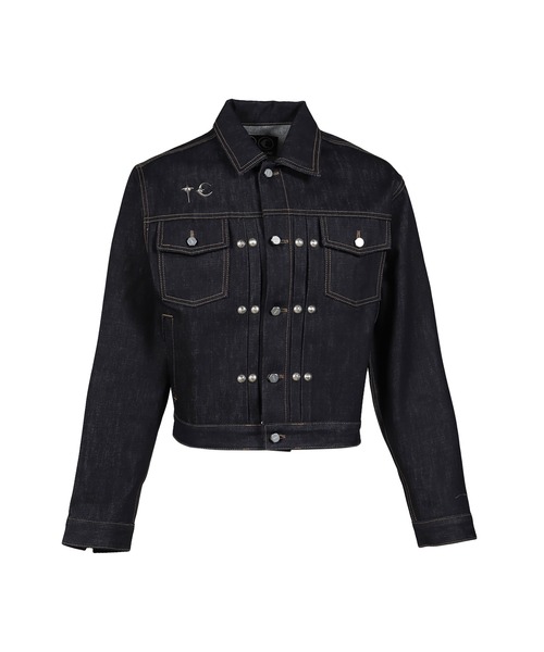 デニムジャケット THUG CLUB Land Warfare Denim Jacket SA828 THUG CLUB Land Warfare Denim Jacket SA828 (Thug Club/デニム