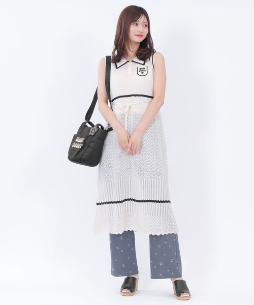 グラデーションロゴ刺繍 2WAYミニトート（トートバッグ）｜MARY
