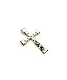 クロスモチーフ　ネックレスチャーム クロムハーツタイニーCHクロスチャーム＆フレームドCHプラス