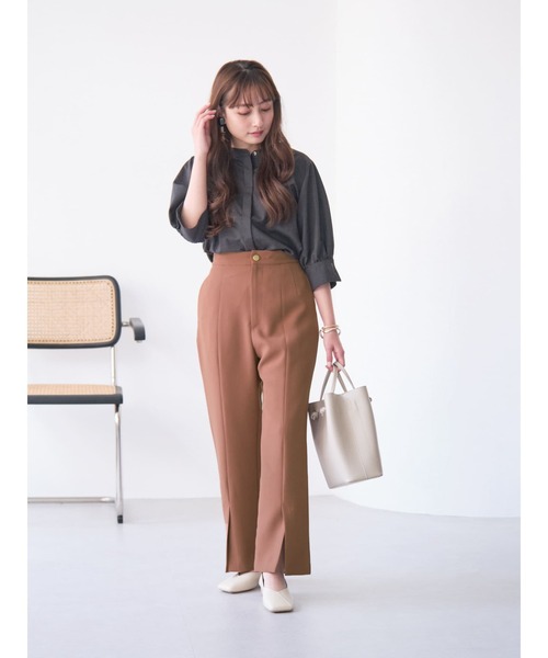 COHINA - cohina コヒナ COHINA DENIMブラックスキニー-short & regular | 小柄・低身長