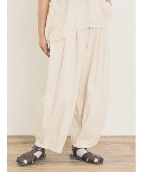 Samansa Mos2（サマンサ モスモス）の「デニムハイウエストバルーンパンツ（デニムパンツ・レディース・キナリ/インディゴブルー・マルチサイズ）」の22枚目の写真