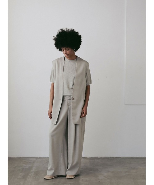 HER.（ハー）の「リネンライクジレ（ベスト）」 - WEAR