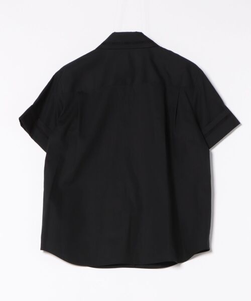 セール】ｵｰｶﾞﾆｯｸｺｯﾄﾝﾌﾞﾛｰﾄﾞﾚｰｽｵｰﾌﾞ刺繍半袖ｼｬﾂ（シャツ/ブラウス