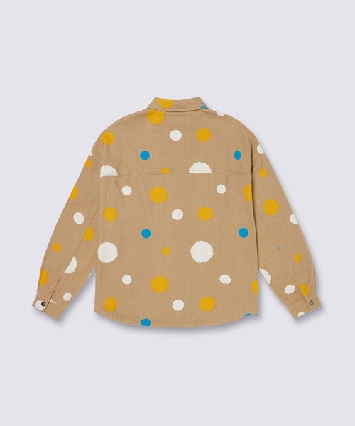 VANS（バンズ）の「ZHANG QUAN ウィメンズ シャツジャケット（ブルゾン・レディース・イエロー系その他・X-SMALL/X-LARGE/SMALL/MEDIUM/LARGE）」の4枚目の写真