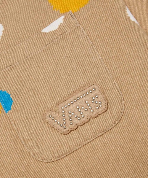 VANS（バンズ）の「ZHANG QUAN ウィメンズ シャツジャケット（ブルゾン・レディース・イエロー系その他・X-SMALL/X-LARGE/SMALL/MEDIUM/LARGE）」の7枚目の写真