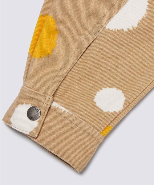 VANS（バンズ）の「ZHANG QUAN ウィメンズ シャツジャケット（ブルゾン・レディース・イエロー系その他・X-SMALL/X-LARGE/SMALL/MEDIUM/LARGE）」の6枚目の写真