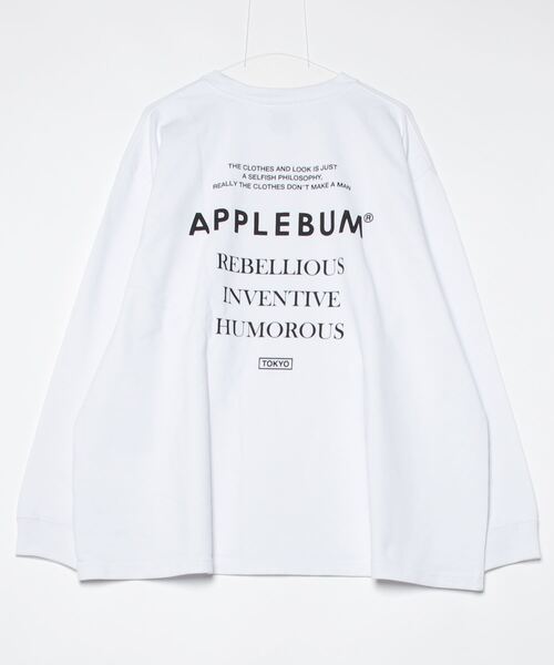 APPLEBUM（アップルバム）の「“Philosophy” 2 L/S T-shirt（Tシャツ/カットソー・メンズ・ブラック/ホワイト・LARGE/XX-LARGE/X-LARGE/MEDIUM）」の11枚目の写真
