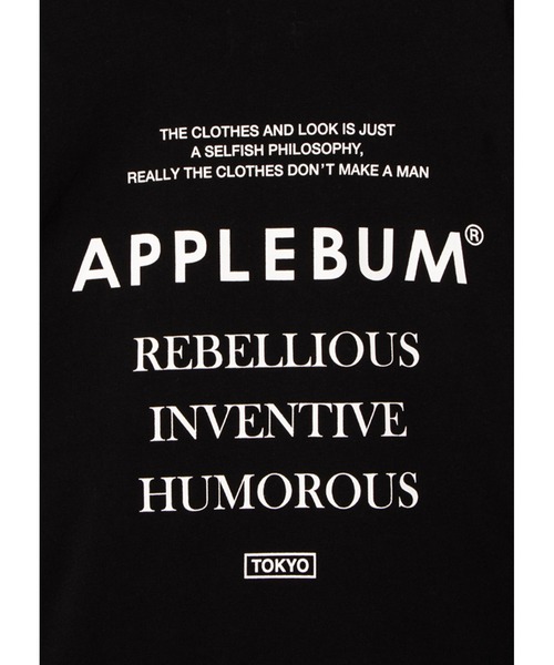 APPLEBUM（アップルバム）の「“Philosophy” 2 L/S T-shirt（Tシャツ/カットソー・メンズ・ブラック/ホワイト・LARGE/XX-LARGE/X-LARGE/MEDIUM）」の9枚目の写真