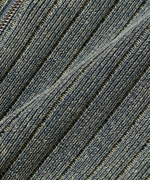 BEAMS（ビームス）の「リラックスフィット フェード スタンド フルジップ ニット（ニット/セーター・メンズ・ブラック/ネイビー・XL/L/M/S）」の10枚目の写真