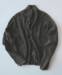 BEAMS | リラックスフィット フェード スタンド フルジップ ニット(ニット/セーター)