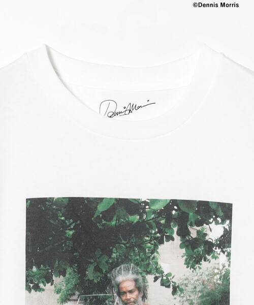 BEAMS(ビームス)の「【別注】Dennis Morris / MAX ROMEO T-shirt(Tシャツ/カットソー・メンズ・ホワイト/ブラック・MEDIUM/LARGE/X-LARGE)」の6枚目の写真