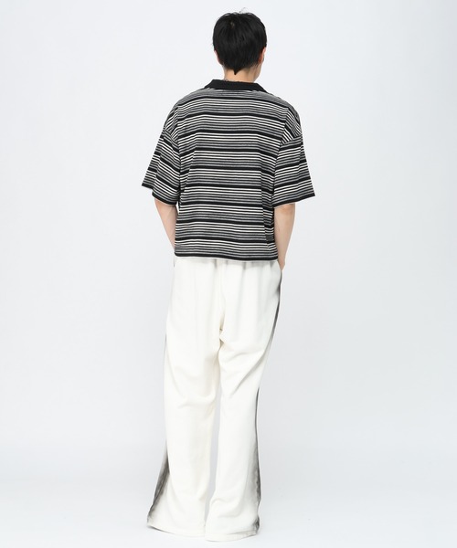 3.3 Field Trip （3.3フィールドトリップ）の「3.3 Field Trip／グラデスプレースウェットパンツ（スウェットパンツ・メンズ・ブラック・LARGE/MEDIUM）」の17枚目の写真