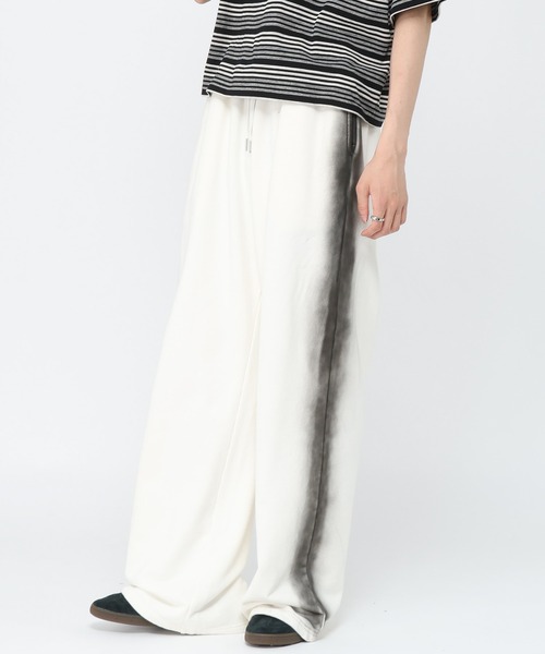 3.3 Field Trip （3.3フィールドトリップ）の「3.3 Field Trip／グラデスプレースウェットパンツ（スウェットパンツ・メンズ・ブラック・LARGE/MEDIUM）」の21枚目の写真