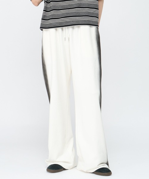 3.3 Field Trip （3.3フィールドトリップ）の「3.3 Field Trip／グラデスプレースウェットパンツ（スウェットパンツ・メンズ・ブラック・LARGE/MEDIUM）」の22枚目の写真