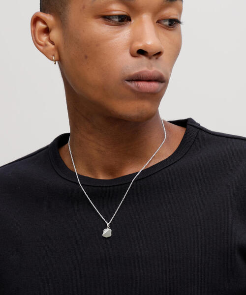 AVIREX(アヴィレックス)の「《AVIREX × J.H.M CO.,LTD.》50th SIGNET NECKLACE / 50周年 シグネット ネックレス / アヴィレックス / JAM HOME MADE / ジャムホームメイド(ネックレス・メンズ・シルバー・FREE)」の2枚目の写真