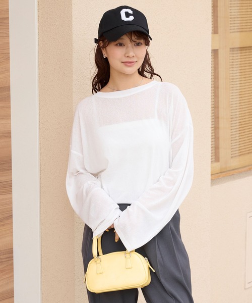 マルチファンクショナル スラブシアーロングスリーブTシャツ【THE