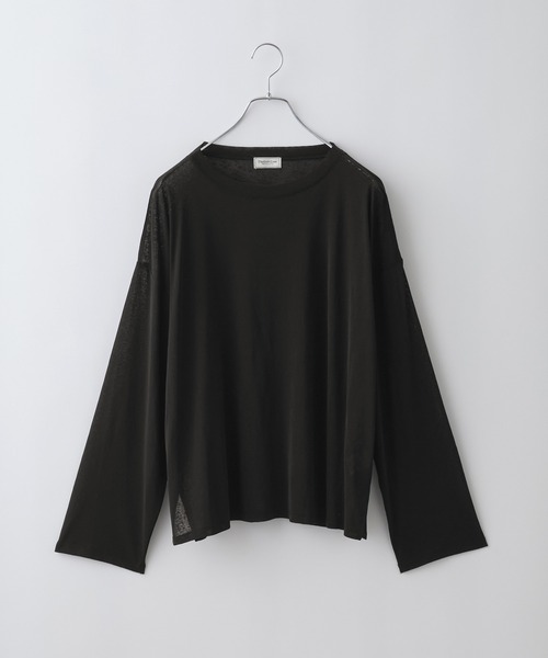 マルチファンクショナル スラブシアーロングスリーブTシャツ【THE