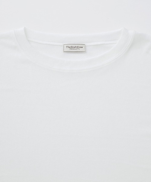 THE CRAFT CREW PRODUCTS(ザクラフトクループロダクツ)の「マルチファンクショナル スラブシアーロングスリーブTシャツ【THE CRAFT CREW PRODUCTS】(Tシャツ/カットソー・レディース・グレー/ブラック/モカ/ホワイト/ブラウン/ピンク・FREE)」の18枚目の写真