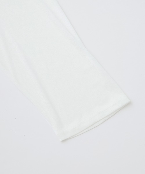 THE CRAFT CREW PRODUCTS(ザクラフトクループロダクツ)の「マルチファンクショナル スラブシアーロングスリーブTシャツ【THE CRAFT CREW PRODUCTS】(Tシャツ/カットソー・レディース・グレー/ブラック/モカ/ホワイト/ブラウン/ピンク・FREE)」の19枚目の写真