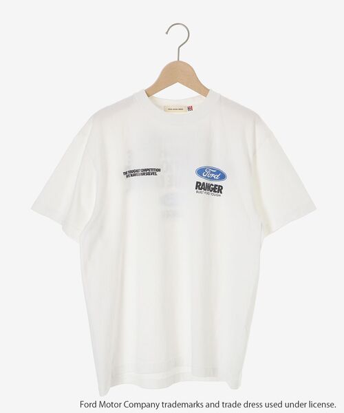 le.coeur blanc（ルクールブラン）の「GOOD ROCK SPEED/FORD Tシャツ（Tシャツ/カットソー・レディース・オフホワイト/チャコールグレー・38）」の13枚目の写真