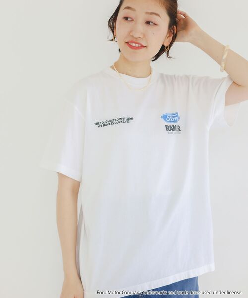 le.coeur blanc（ルクールブラン）の「GOOD ROCK SPEED/FORD Tシャツ（Tシャツ/カットソー・レディース・オフホワイト/チャコールグレー・38）」の15枚目の写真