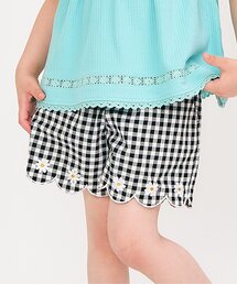 apres les cours | 【ジュニア対応】裾スカラップ刺繍ショートパンツ(その他パンツ)