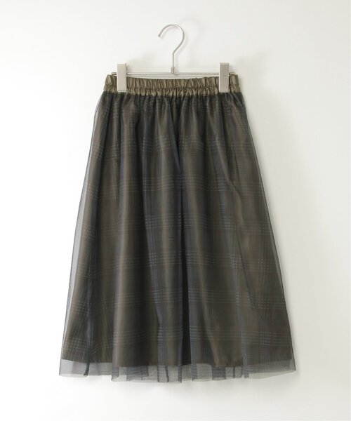 ikka（イッカ）の「【親子コーデ】チュールロングスカート（120~160cm）（スカート・キッズ・チャコールグレー/ベージュ・120/130/140/150/160）」の21枚目の写真