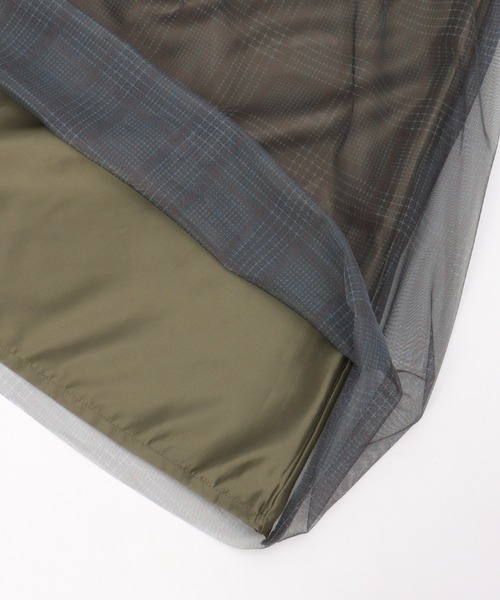 ikka（イッカ）の「【親子コーデ】チュールロングスカート（120~160cm）（スカート・キッズ・チャコールグレー/ベージュ・120/130/140/150/160）」の9枚目の写真