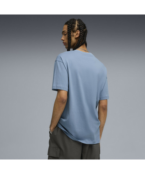 PUMA(プーマ)の「PUMA プーマ メンズ グラフィック スーパー プーマ ワールド ツアー リラッ(Tシャツ/カットソー・メンズ・ホワイト/ブラック/サックスブルー・LARGE/MEDIUM/XX-LARGE/X-LARGE/SMALL)」の4枚目の写真